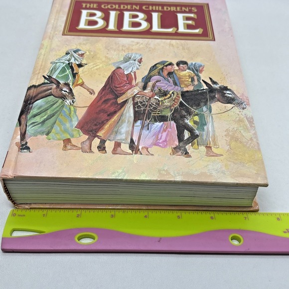 The Children's Bible by Golden Press 1993 Hardcover Illustrated 90s Vintage - Picture 14 of 15